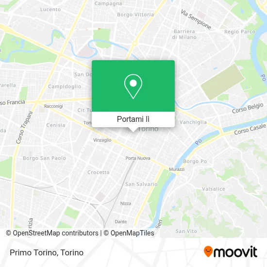 Mappa Primo Torino