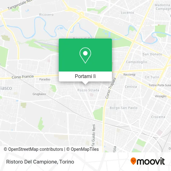 Mappa Ristoro Del Campione