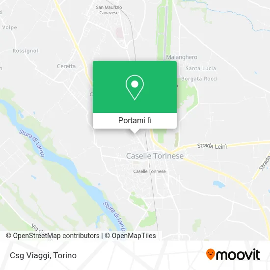 Mappa Csg Viaggi