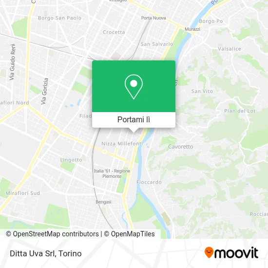 Mappa Ditta Uva Srl
