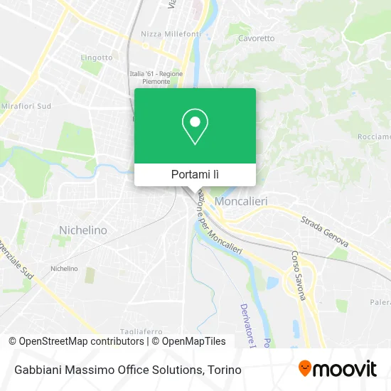 Mappa Gabbiani Massimo Office Solutions