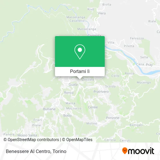 Mappa Benessere Al Centro