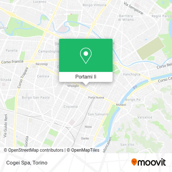 Mappa Cogei Spa