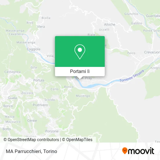 Mappa MA Parrucchieri