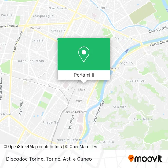 Mappa Discodoc Torino