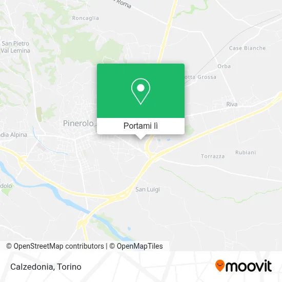 Mappa Calzedonia