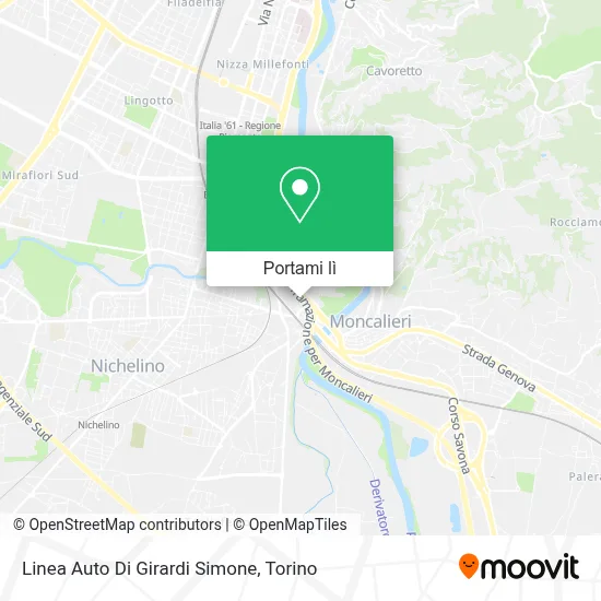 Mappa Linea Auto Di Girardi Simone