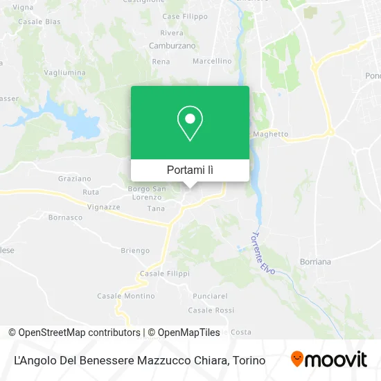 Mappa L'Angolo Del Benessere Mazzucco Chiara