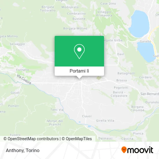 Mappa Anthony