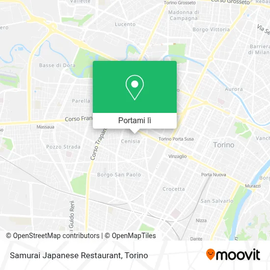 Mappa Samurai Japanese Restaurant