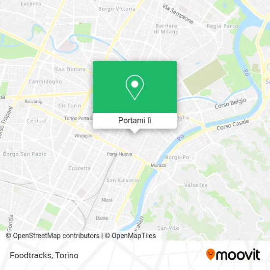 Mappa Foodtracks