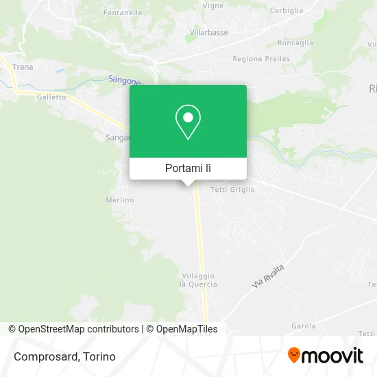 Mappa Comprosard