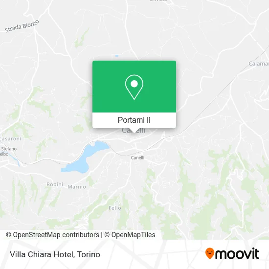 Mappa Villa Chiara Hotel