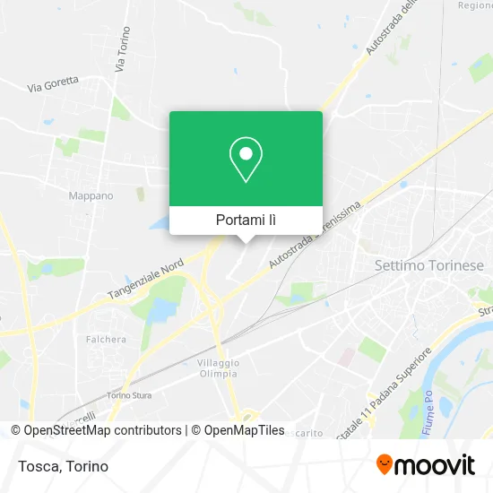 Mappa Tosca