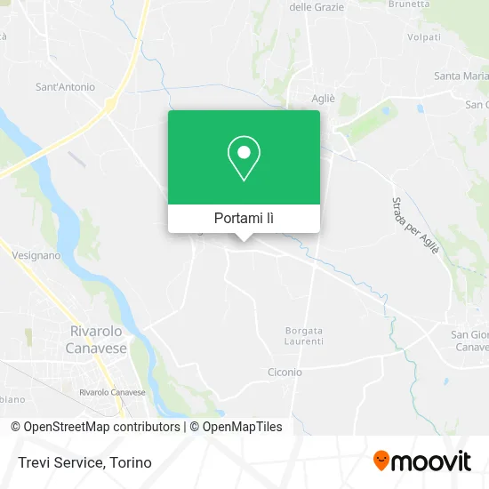 Mappa Trevi Service