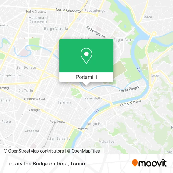 Mappa Library the Bridge on Dora