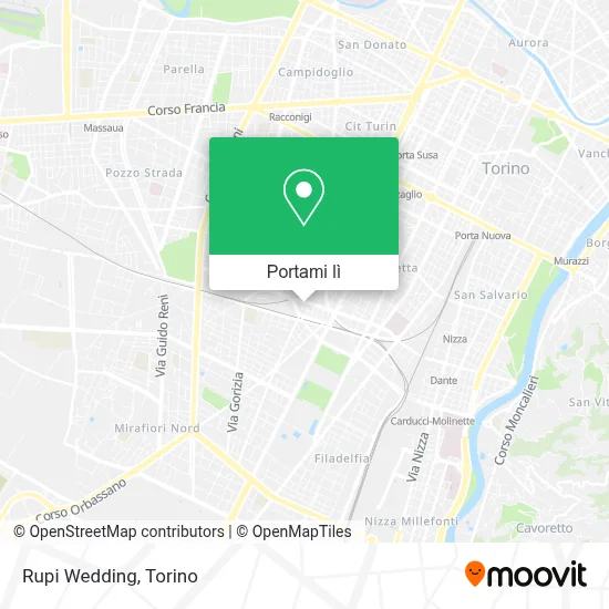 Mappa Rupi Wedding