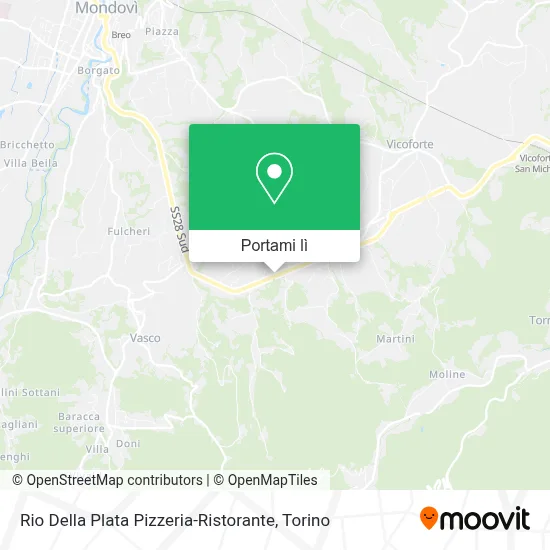 Mappa Rio Della Plata Pizzeria-Ristorante