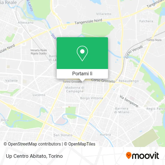 Mappa Up Centro Abitato