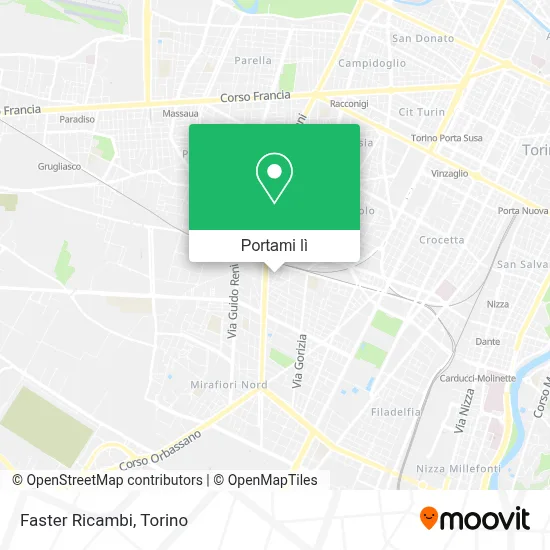 Mappa Faster Ricambi