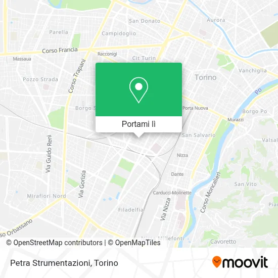 Mappa Petra Strumentazioni