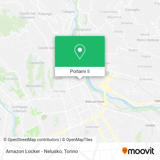 Mappa Amazon Locker - Nelusko