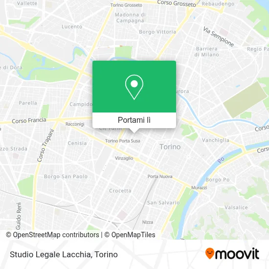 Mappa Studio Legale Lacchia