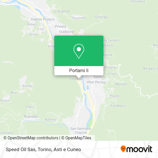 Mappa Speed Oil Sas