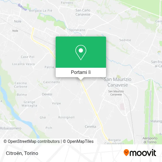 Mappa Citroën
