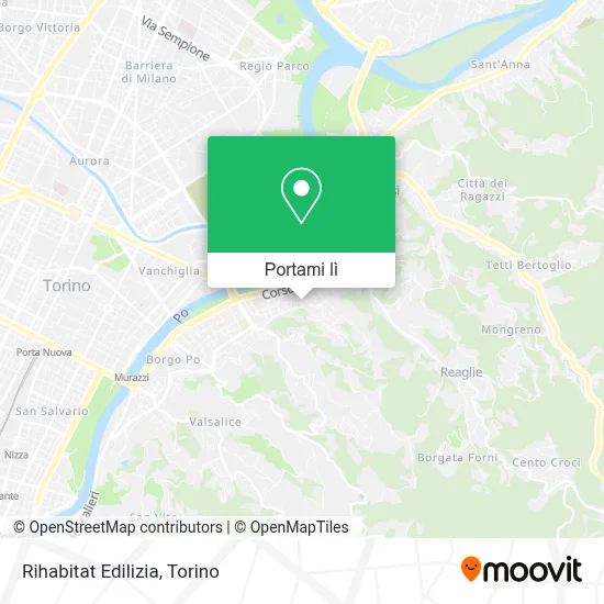 Mappa Rihabitat Edilizia