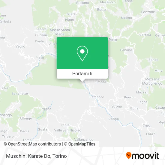 Mappa Muschin. Karate Do