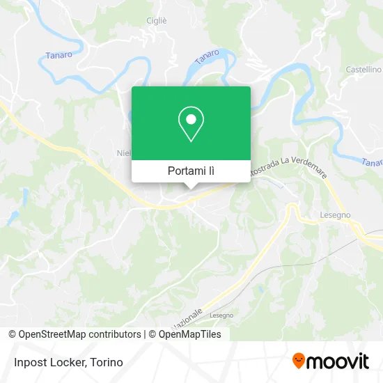 Mappa Inpost Locker