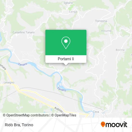 Mappa Ridò Bra