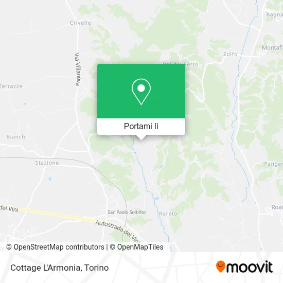 Mappa Cottage L'Armonia
