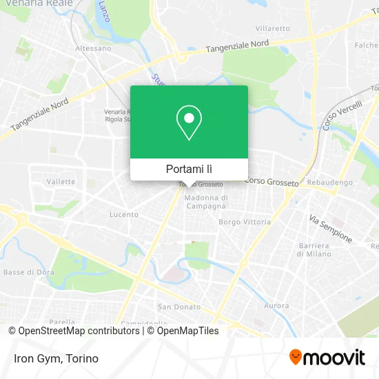 Mappa Iron Gym