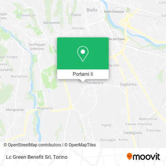 Mappa Lc Green Benefit Srl