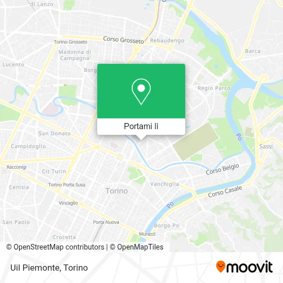 Mappa Uil Piemonte