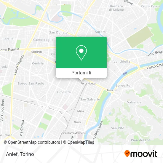 Mappa Anief