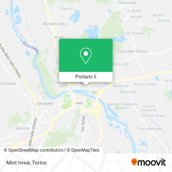 Mappa Mint Ivrea