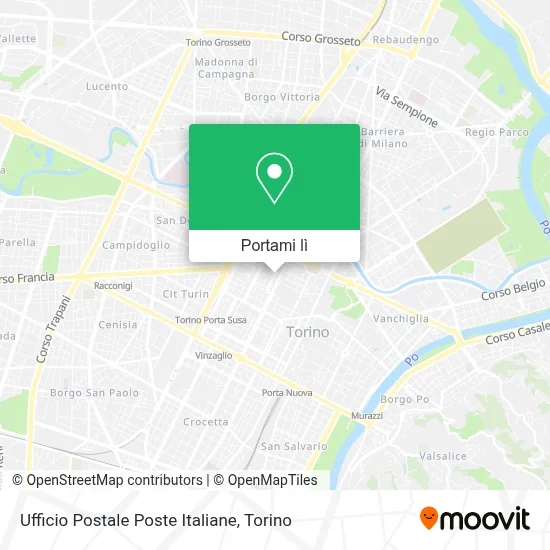 Mappa Ufficio Postale Poste Italiane