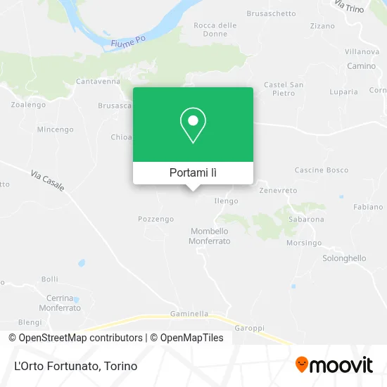 Mappa L'Orto Fortunato