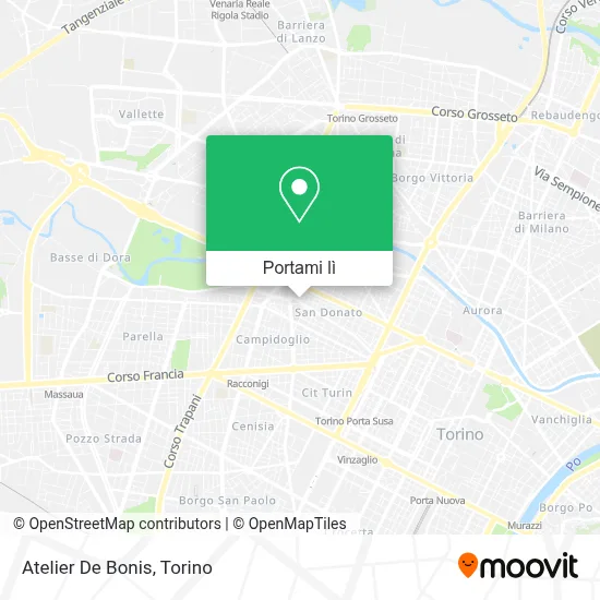 Mappa Atelier De Bonis