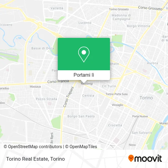 Mappa Torino Real Estate