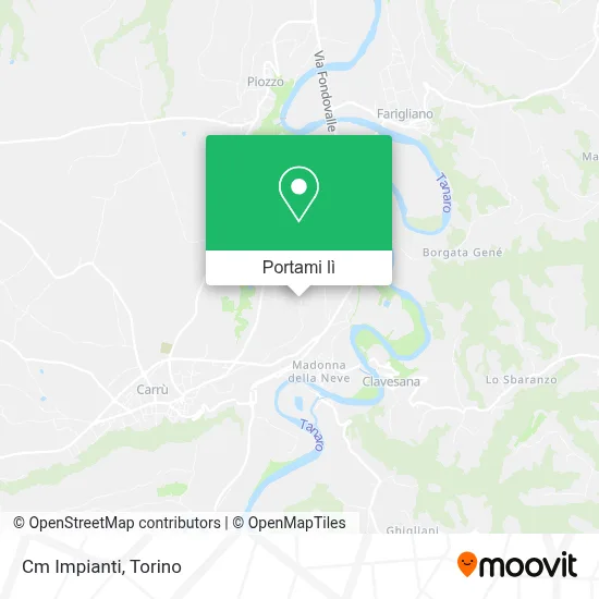 Mappa Cm Impianti