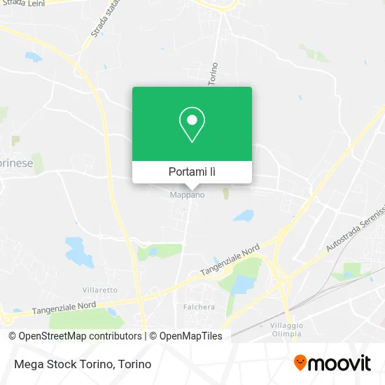 Mappa Mega Stock Torino