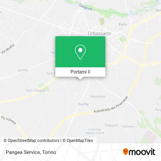 Mappa Pangea Service