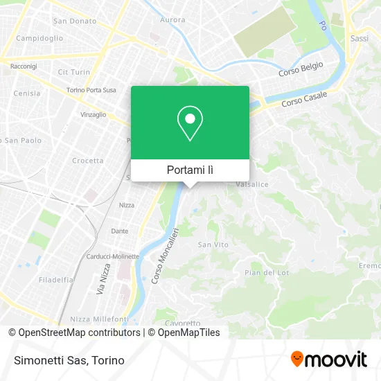 Mappa Simonetti Sas