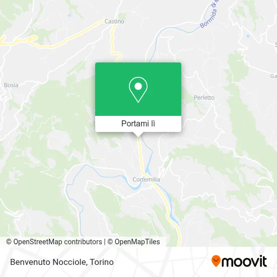 Mappa Benvenuto Nocciole