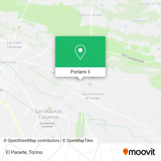Mappa El Panete