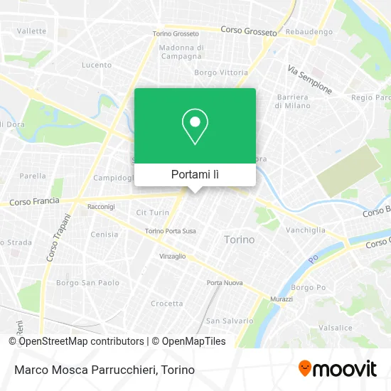 Mappa Marco Mosca Parrucchieri